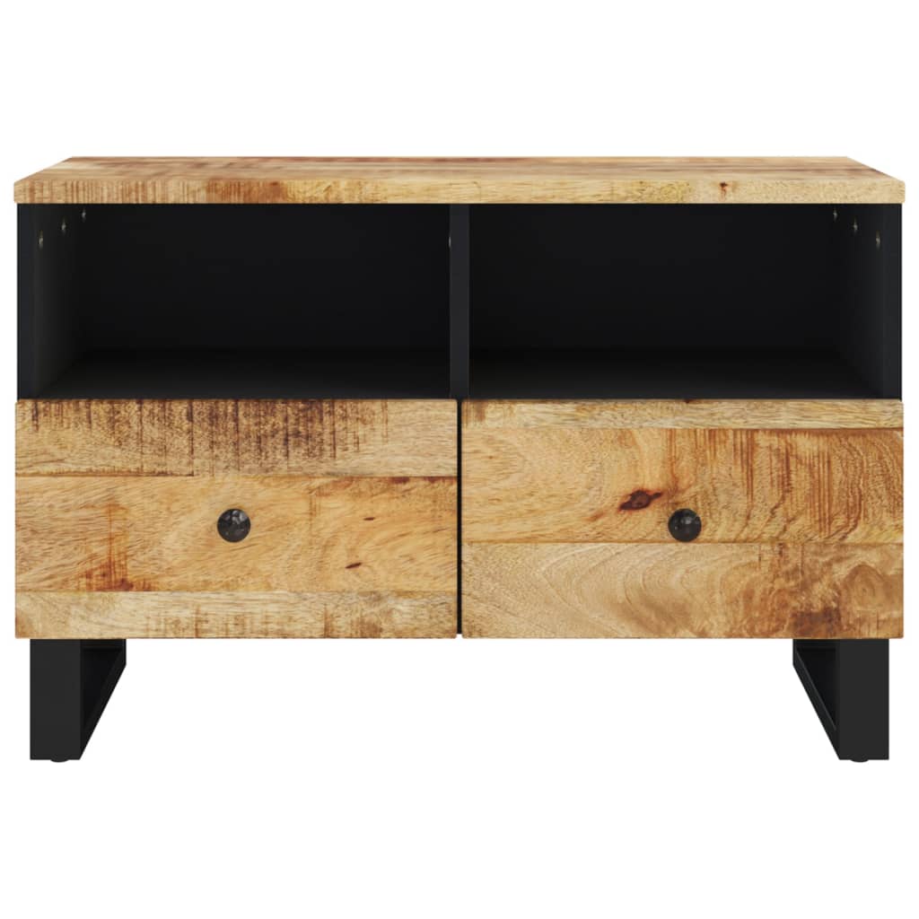 TV-taso 70x33x46 cm täysi mangopuu - Sisustajankoti.fi