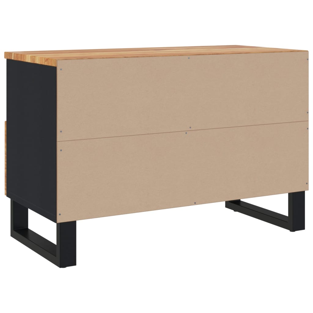 TV-taso 70x33x46 cm täysi akaasiapuu - Sisustajankoti.fi