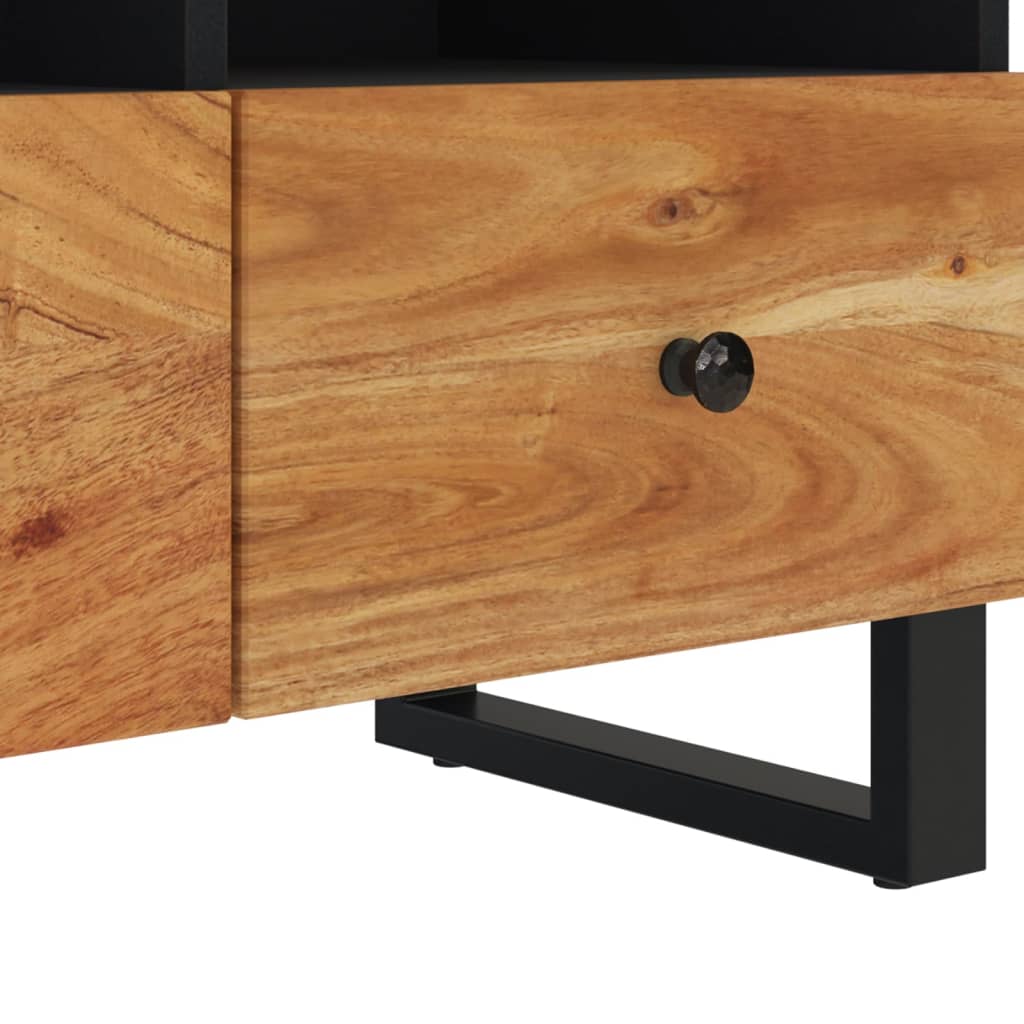 TV-taso 70x33x46 cm täysi akaasiapuu - Sisustajankoti.fi
