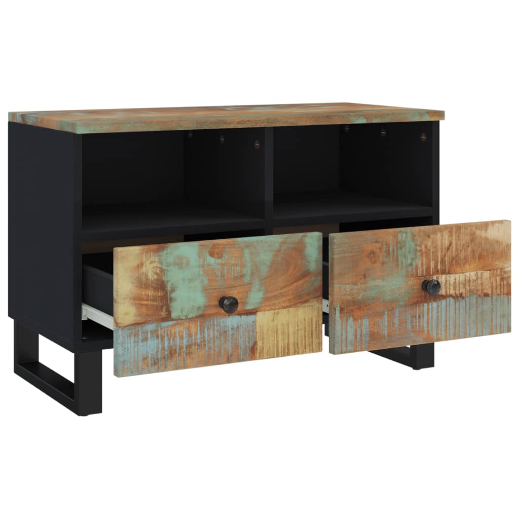 TV-taso 70x33x46 cm kierrätetty täyspuu - Sisustajankoti.fi