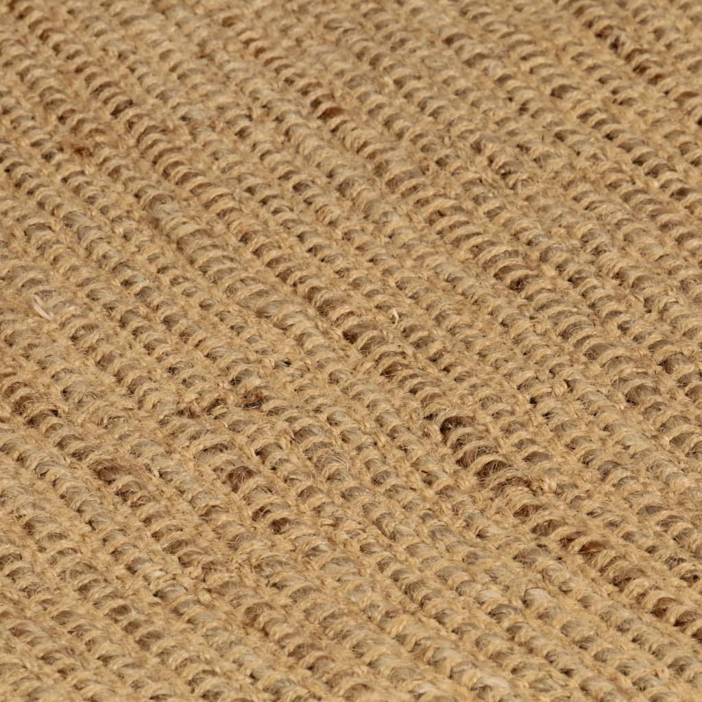 Matto suorakaide luonnollinen 160x230 cm juutti - Sisustajankoti.fi