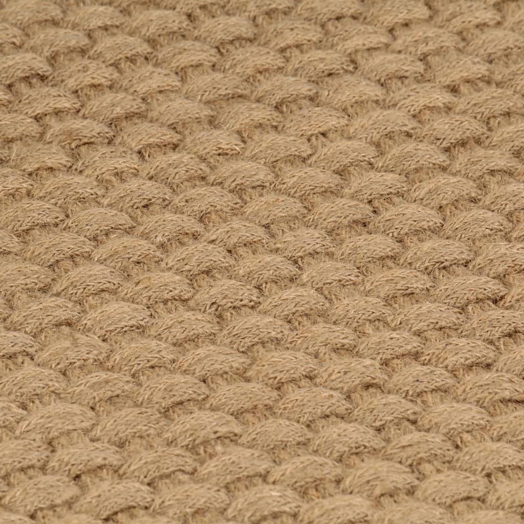 Matto suorakaide luonnollinen 160x230 cm juutti - Sisustajankoti.fi