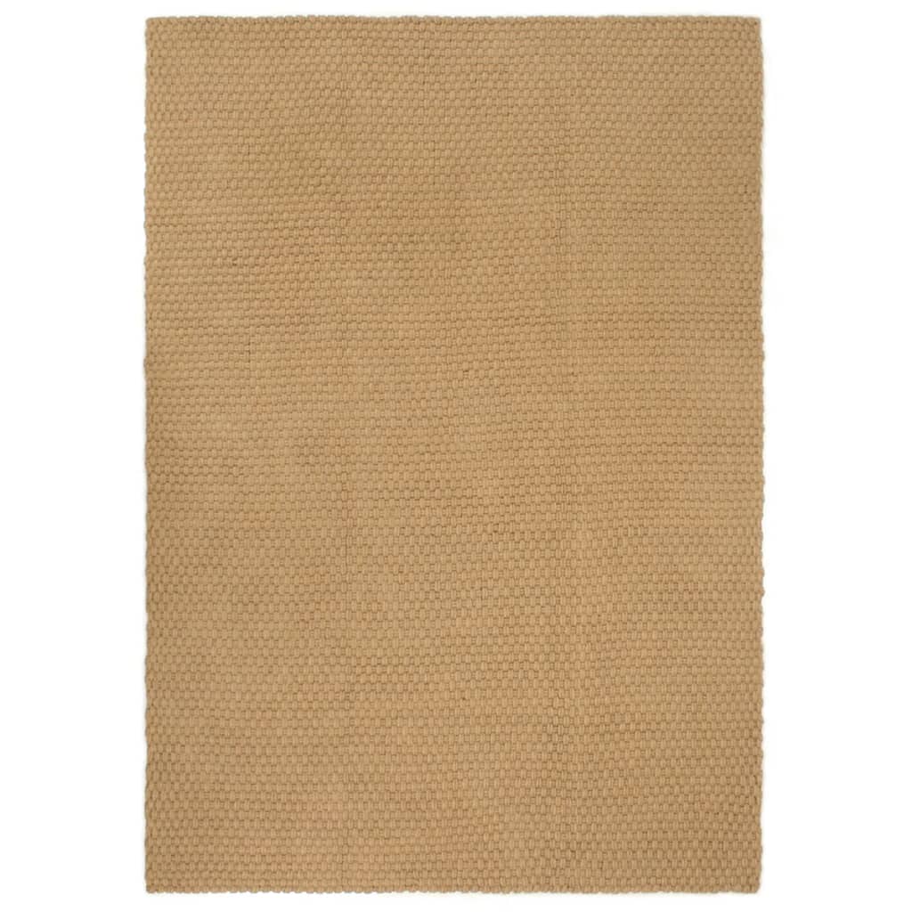 Matto suorakaide luonnollinen 180x250 cm juutti - Sisustajankoti.fi
