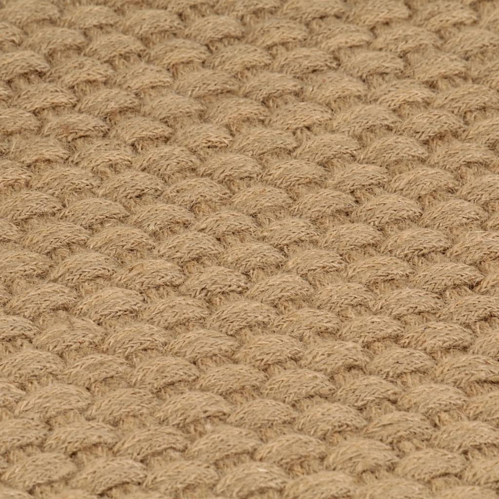 Matto suorakaide luonnollinen 180x250 cm juutti - Sisustajankoti.fi