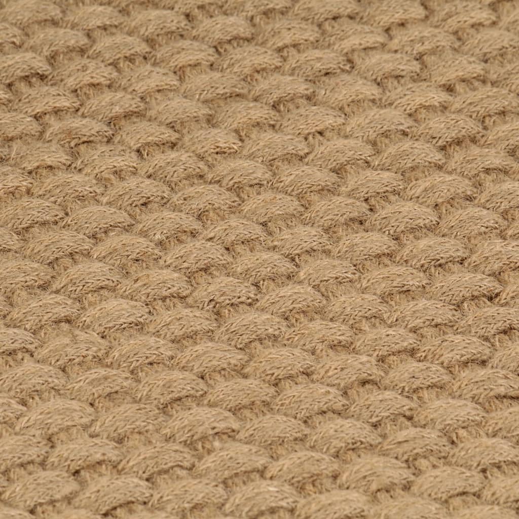 Matto suorakaide luonnollinen 200x300 cm juutti - Sisustajankoti.fi