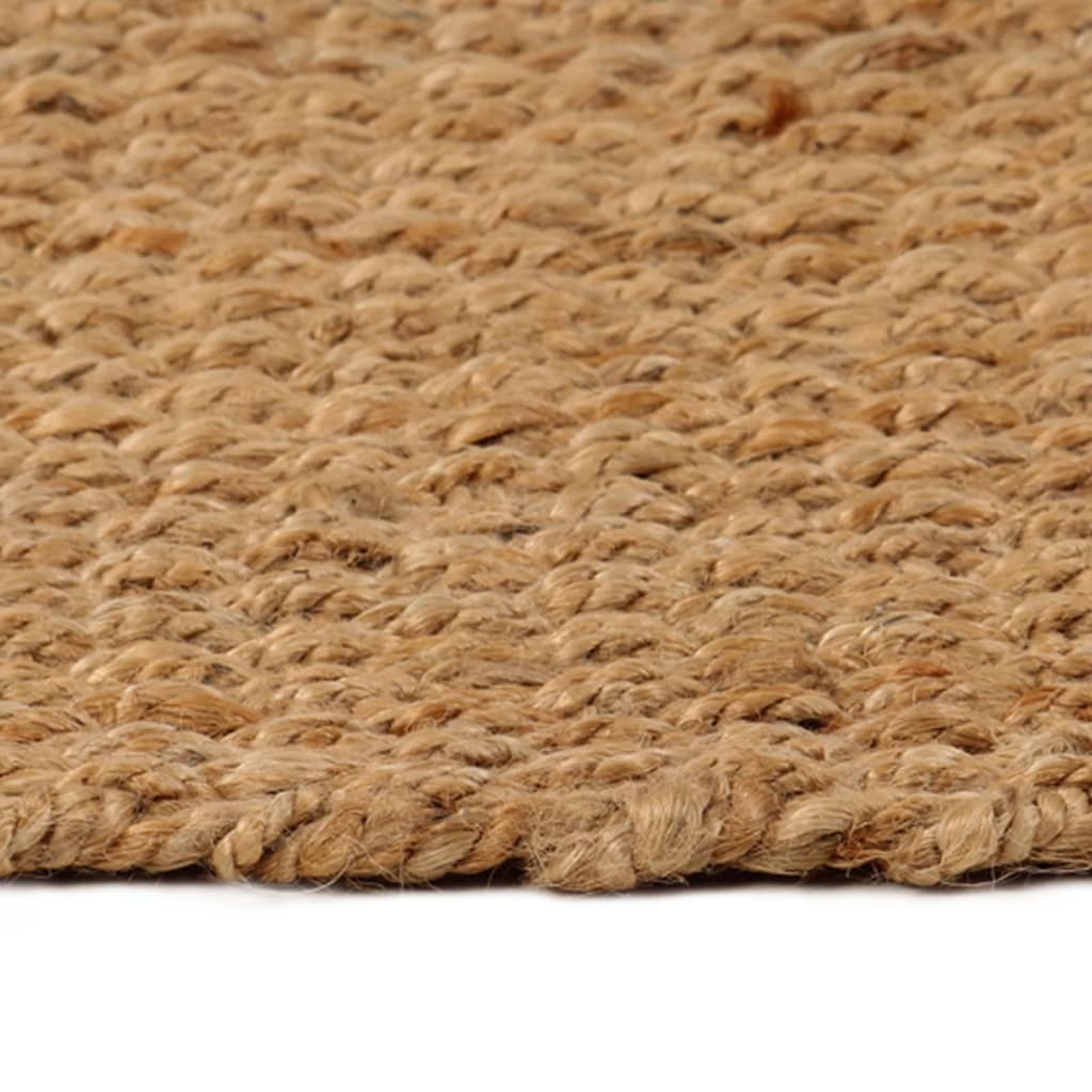 Matto suorakaide luonnollinen 200x300 cm juutti - Sisustajankoti.fi