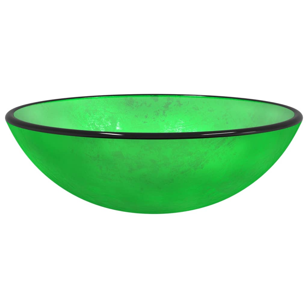 Pesuallas karkaistu lasi 42x14 cm vihreä - Sisustajankoti.fi