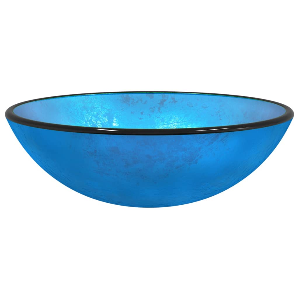 Pesuallas karkaistu lasi 42x14 cm sininen - Sisustajankoti.fi