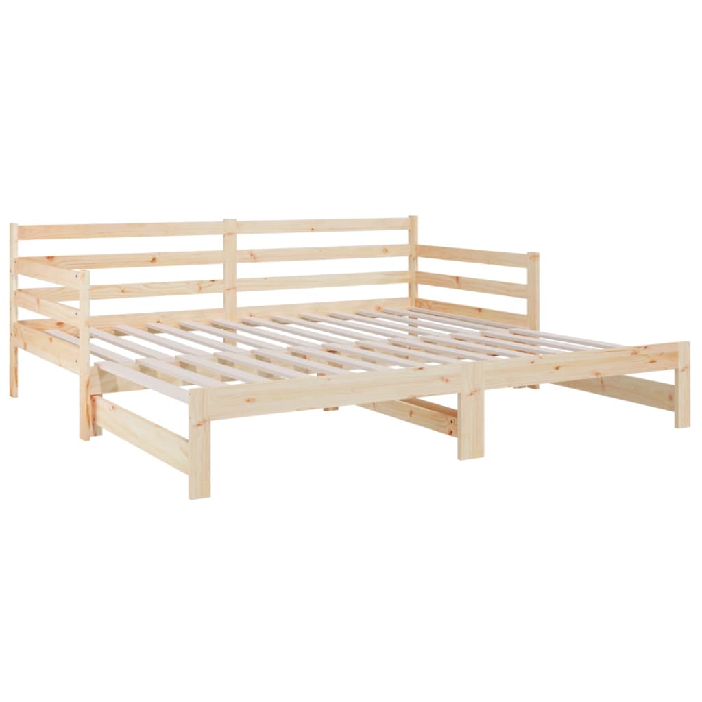 Sohvasänky ulosvedettävä 2x (90x190) cm täysi mänty - Sisustajankoti.fi