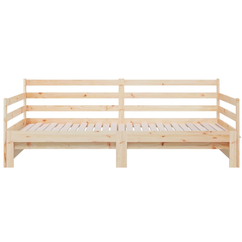 Sohvasänky ulosvedettävä 2x (90x190) cm täysi mänty - Sisustajankoti.fi