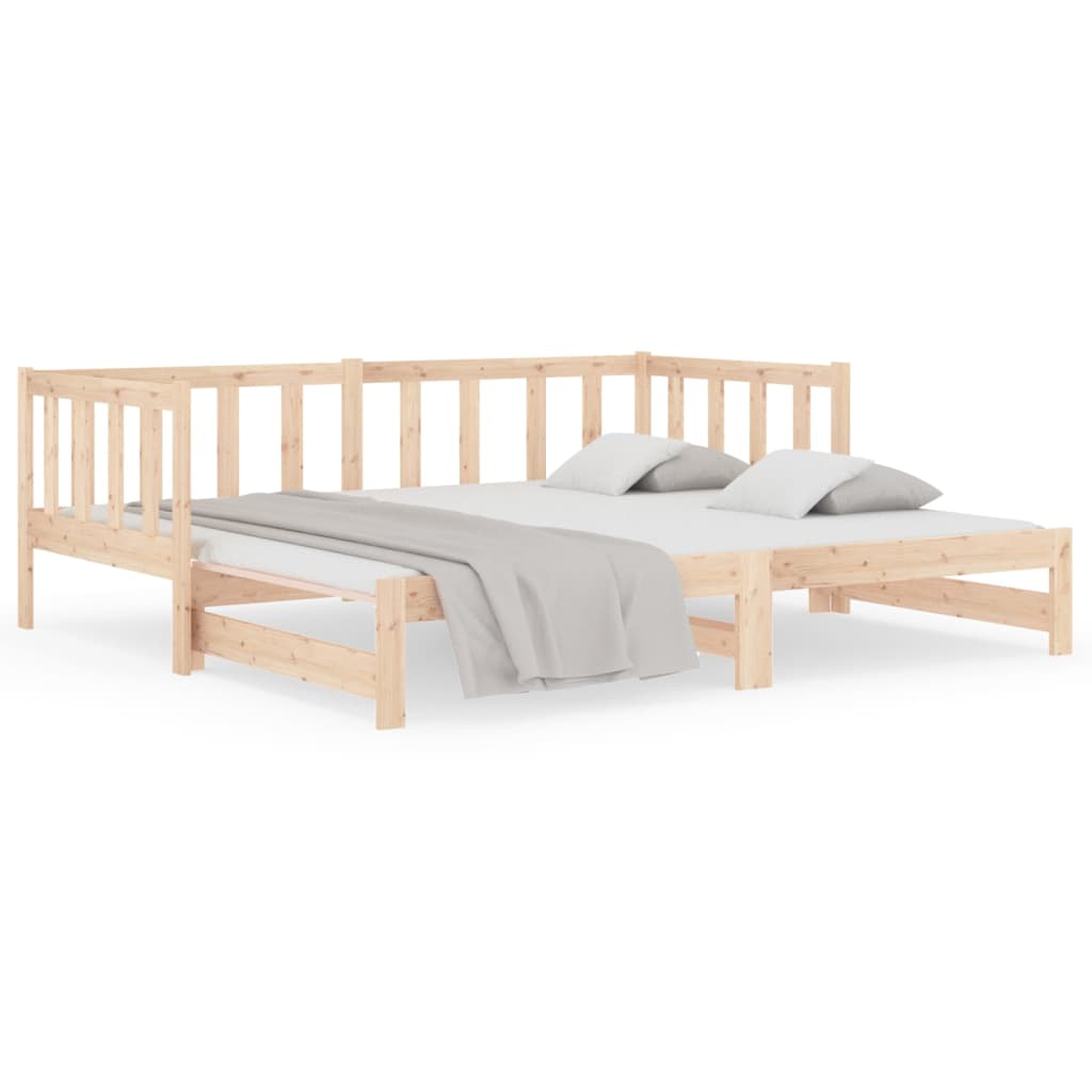 Sohvasänky ulosvedettävä 2x (90x190) cm täysi mänty - Sisustajankoti.fi