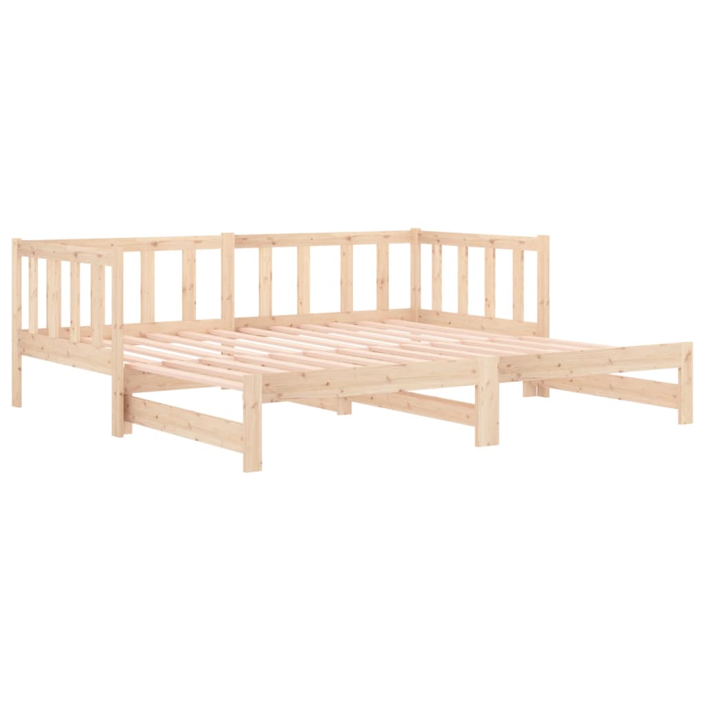 Sohvasänky ulosvedettävä 2x (90x190) cm täysi mänty - Sisustajankoti.fi