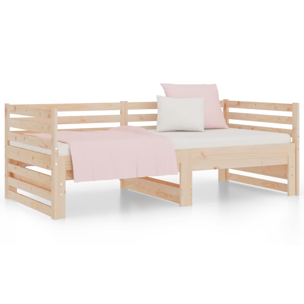 Sohvasänky ulosvedettävä 2x (90x190) cm täysi mänty - Sisustajankoti.fi