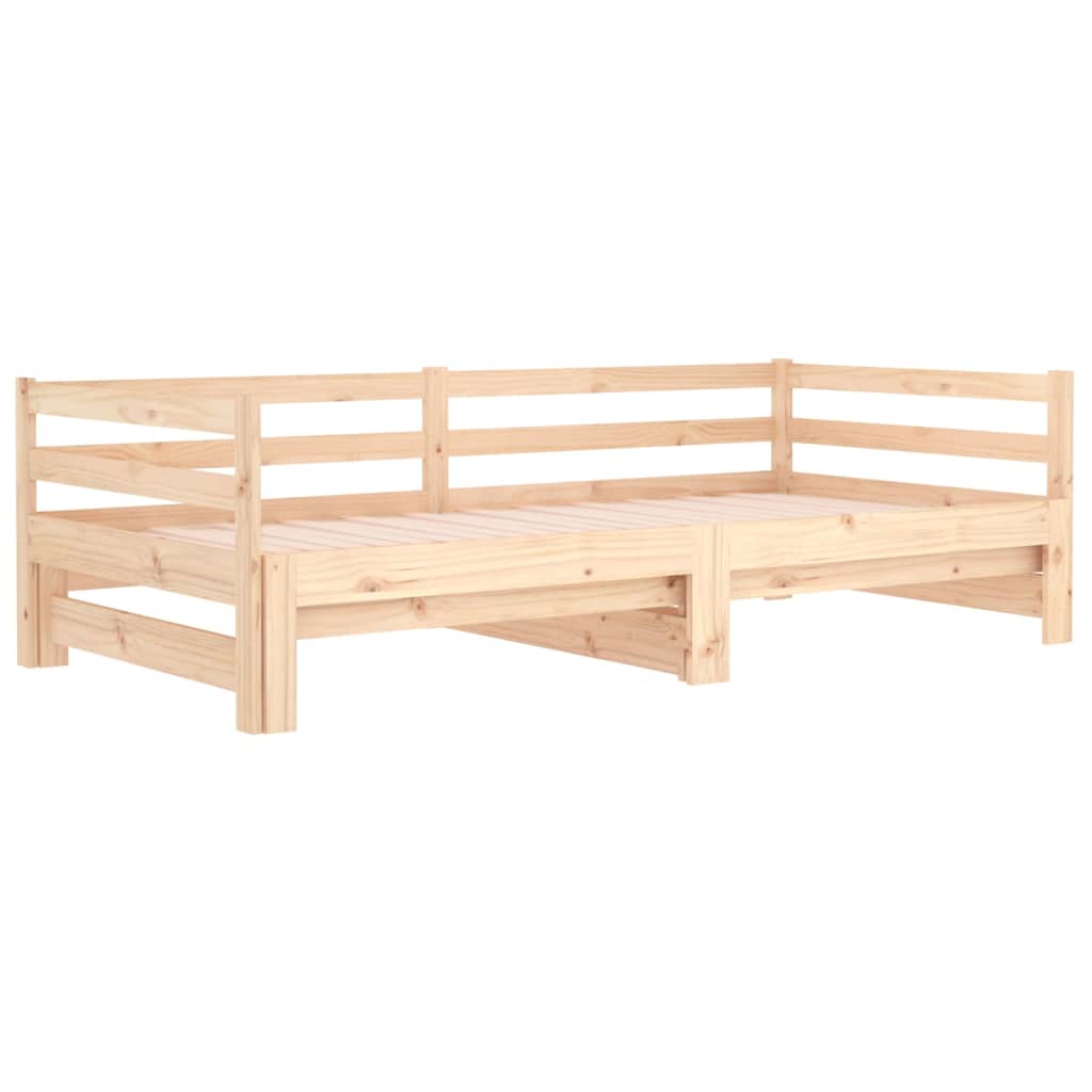 Sohvasänky ulosvedettävä 2x (80x200) cm täysi mänty - Sisustajankoti.fi