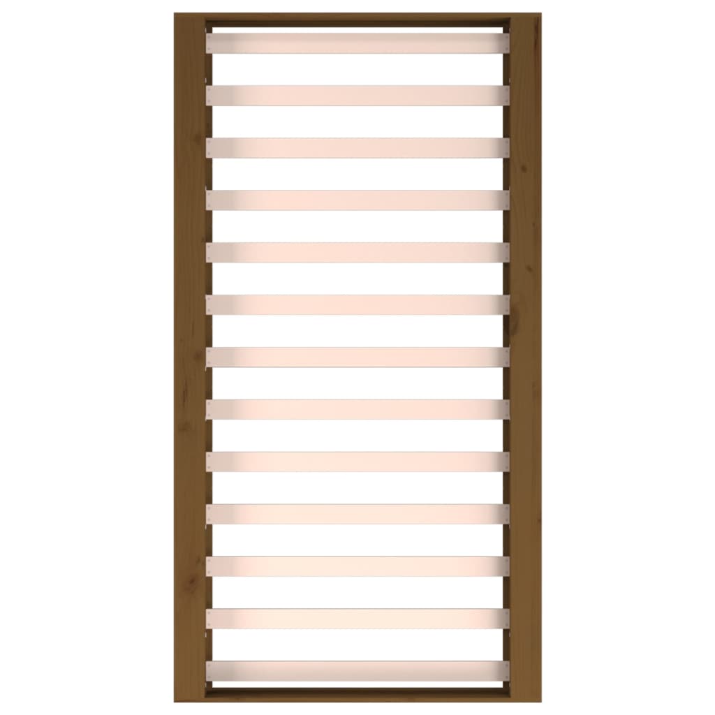 Sängynrunko hunajanruskea 120x190 cm 4FT Small Double täysi puu - Sisustajankoti.fi