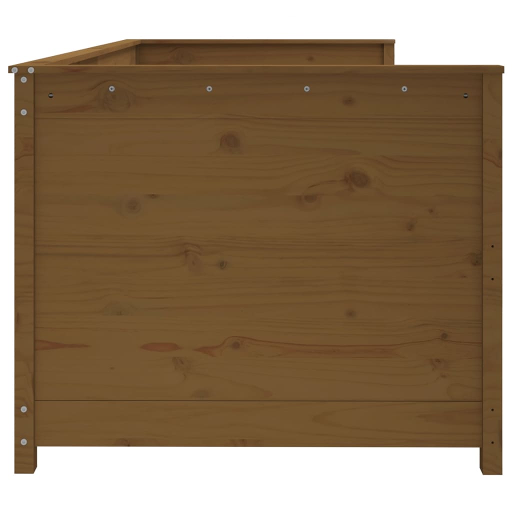 Sohvasänky hunajanruskea 75x190 cm täysi mänty - Sisustajankoti.fi