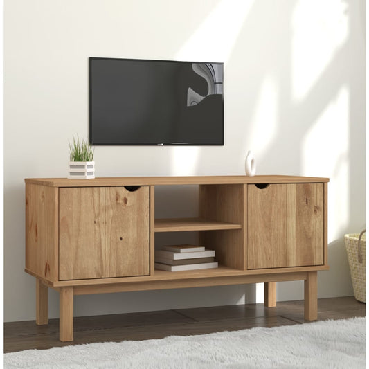 TV-taso OTTA 113,5x43x57 cm täysi mänty - Sisustajankoti.fi