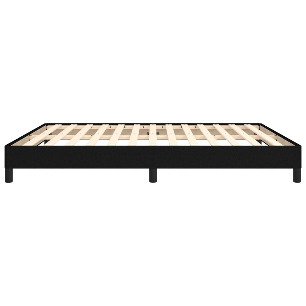 Sängynrunko musta 180x200 cm 6FT Super King kangas - Sisustajankoti.fi