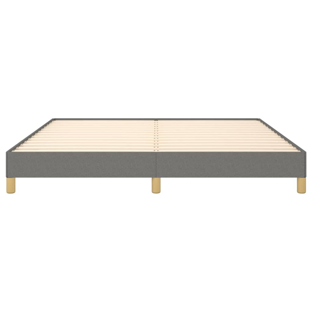 Sängynrunko tummanharmaa 180x200 cm 6FT Super King kangas - Sisustajankoti.fi