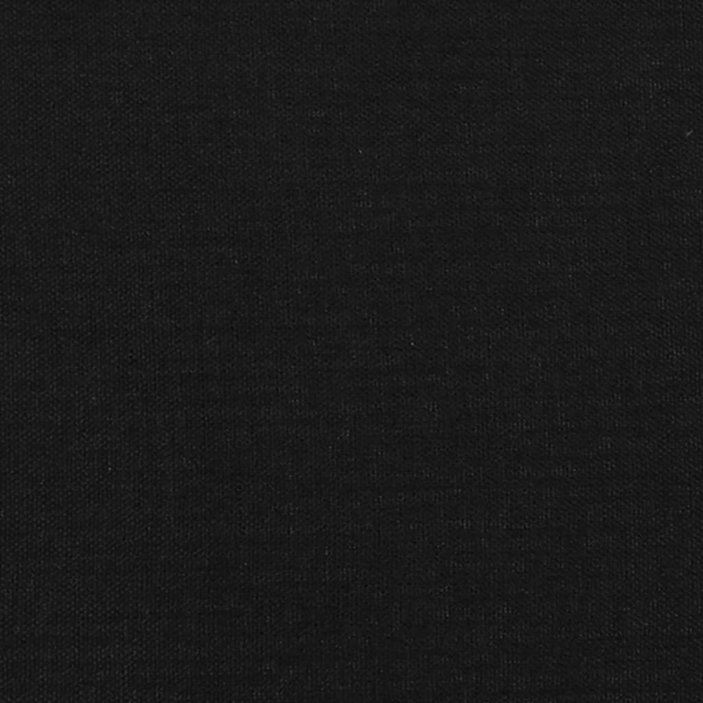 Sängynrunko musta 90x190 3FT Single kangas - Sisustajankoti.fi