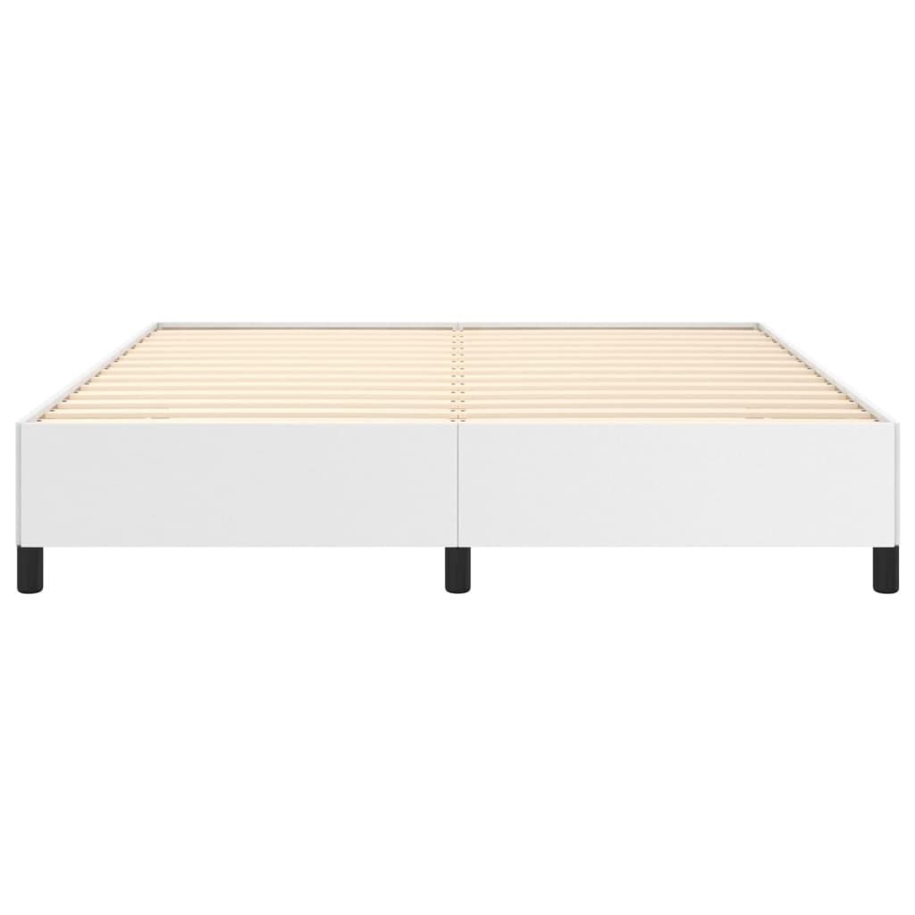 Sängynrunko valkoinen 180x200 cm 6FT Super King keinonahka - Sisustajankoti.fi