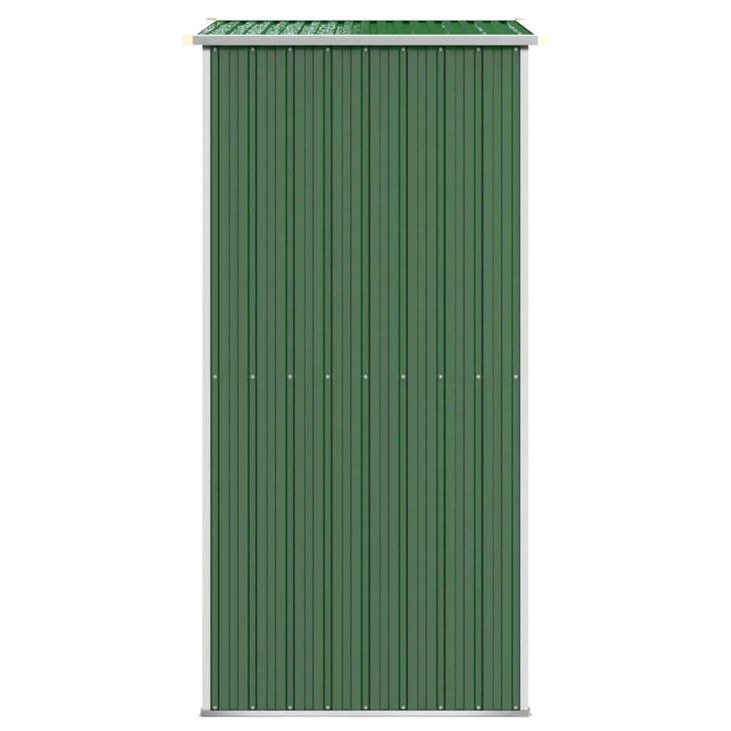 Puutarhavaja vihreä 192x108x223 cm galvanoitu teräs - Sisustajankoti.fi