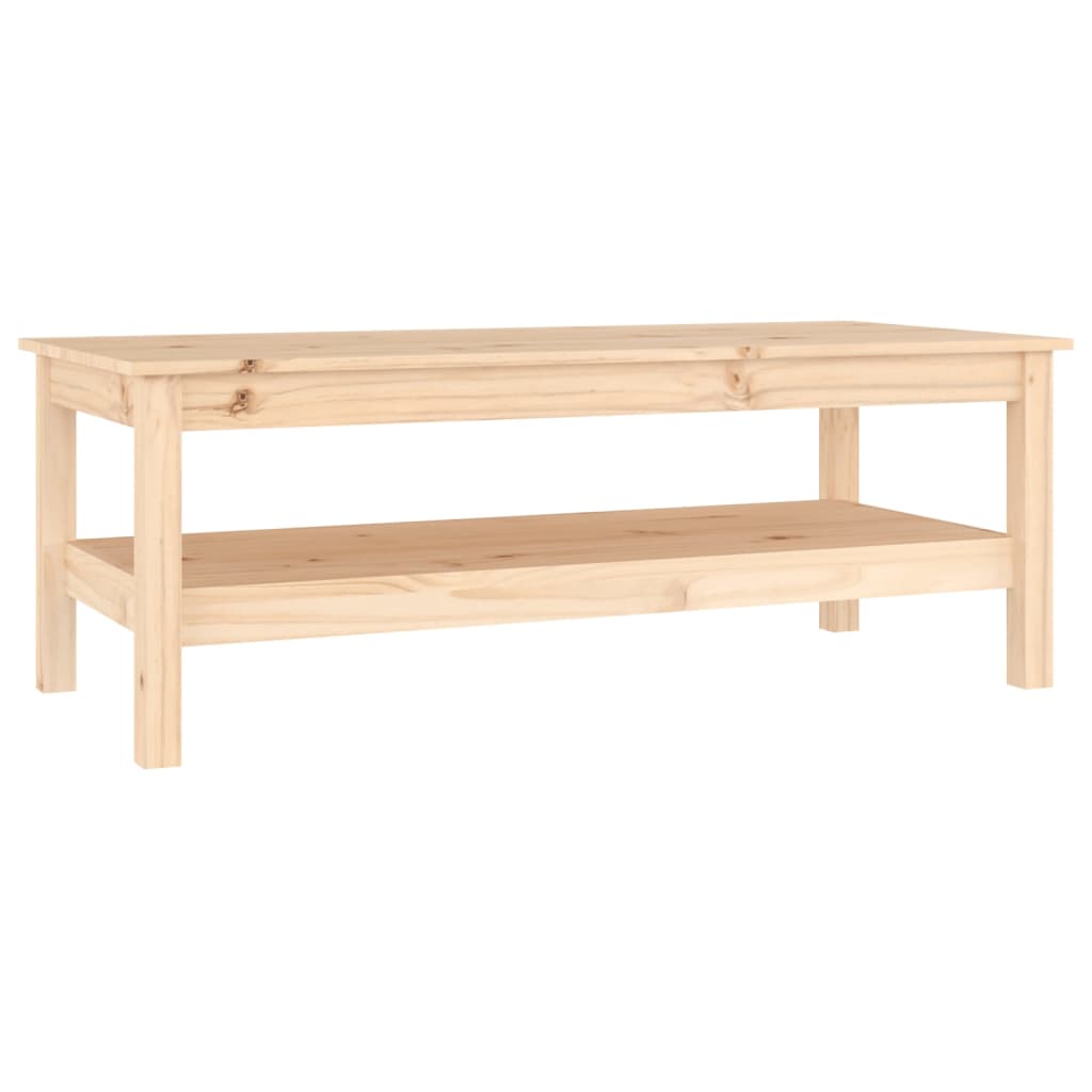 Sohvapöytä 110x50x40 cm täysi mänty - Sisustajankoti.fi