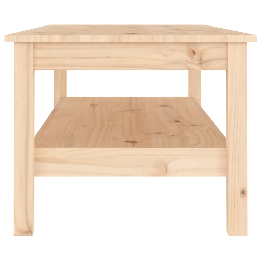 Sohvapöytä 110x50x40 cm täysi mänty - Sisustajankoti.fi