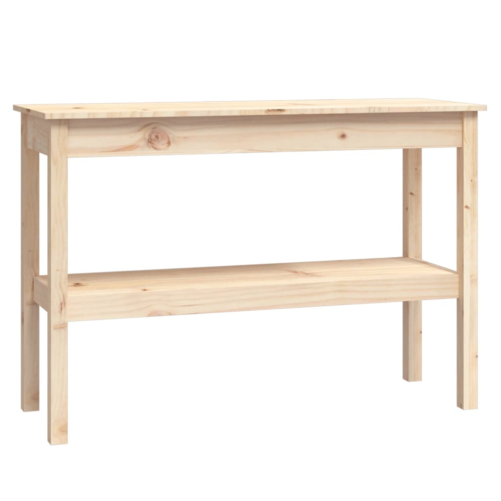 Konsolipöytä 110x40x75 cm täysi mänty - Sisustajankoti.fi