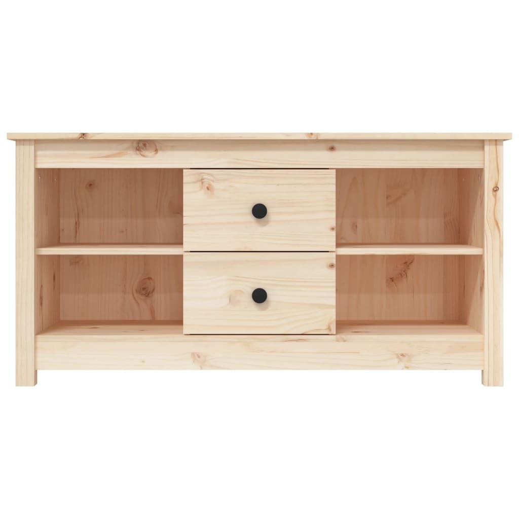 TV-taso 103x36,5x52 cm täysi mänty - Sisustajankoti.fi