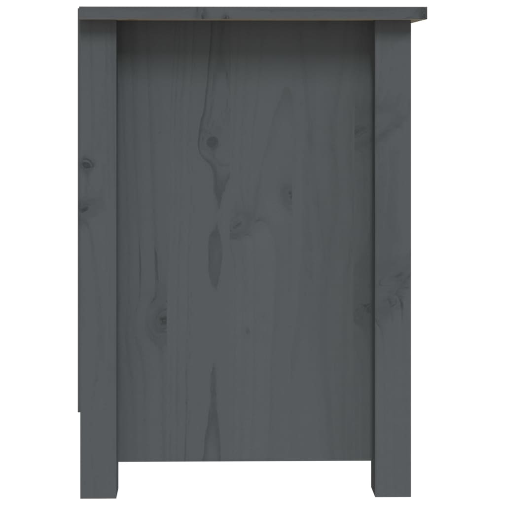 TV-taso harmaa 103x36,5x52 cm täysi mänty - Sisustajankoti.fi