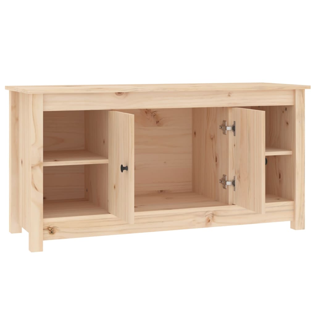 TV-taso 103x36,5x52 cm täysi mänty - Sisustajankoti.fi