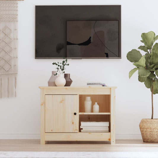 TV-kaappi 70x36,5x52 cm täysi mänty - Sisustajankoti.fi