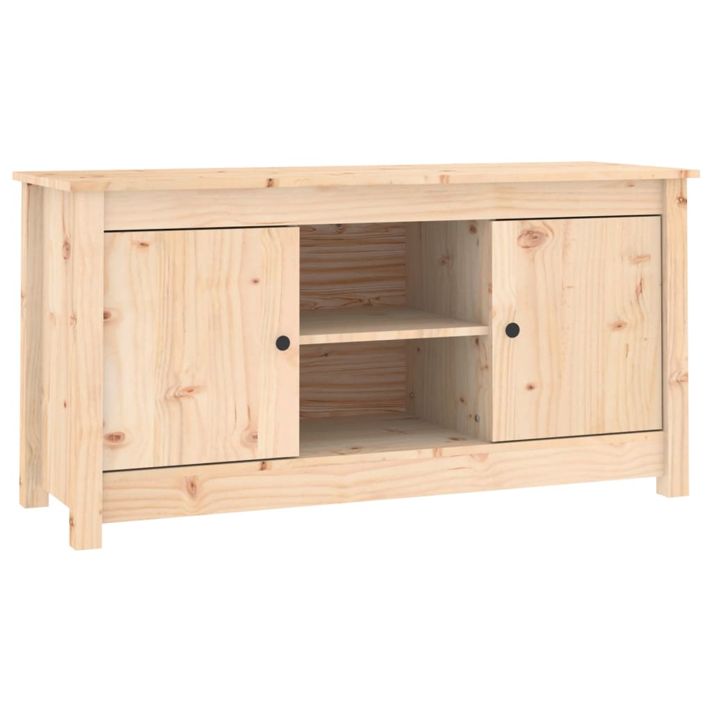 TV-taso 103x36,5x52 cm täysi mänty - Sisustajankoti.fi
