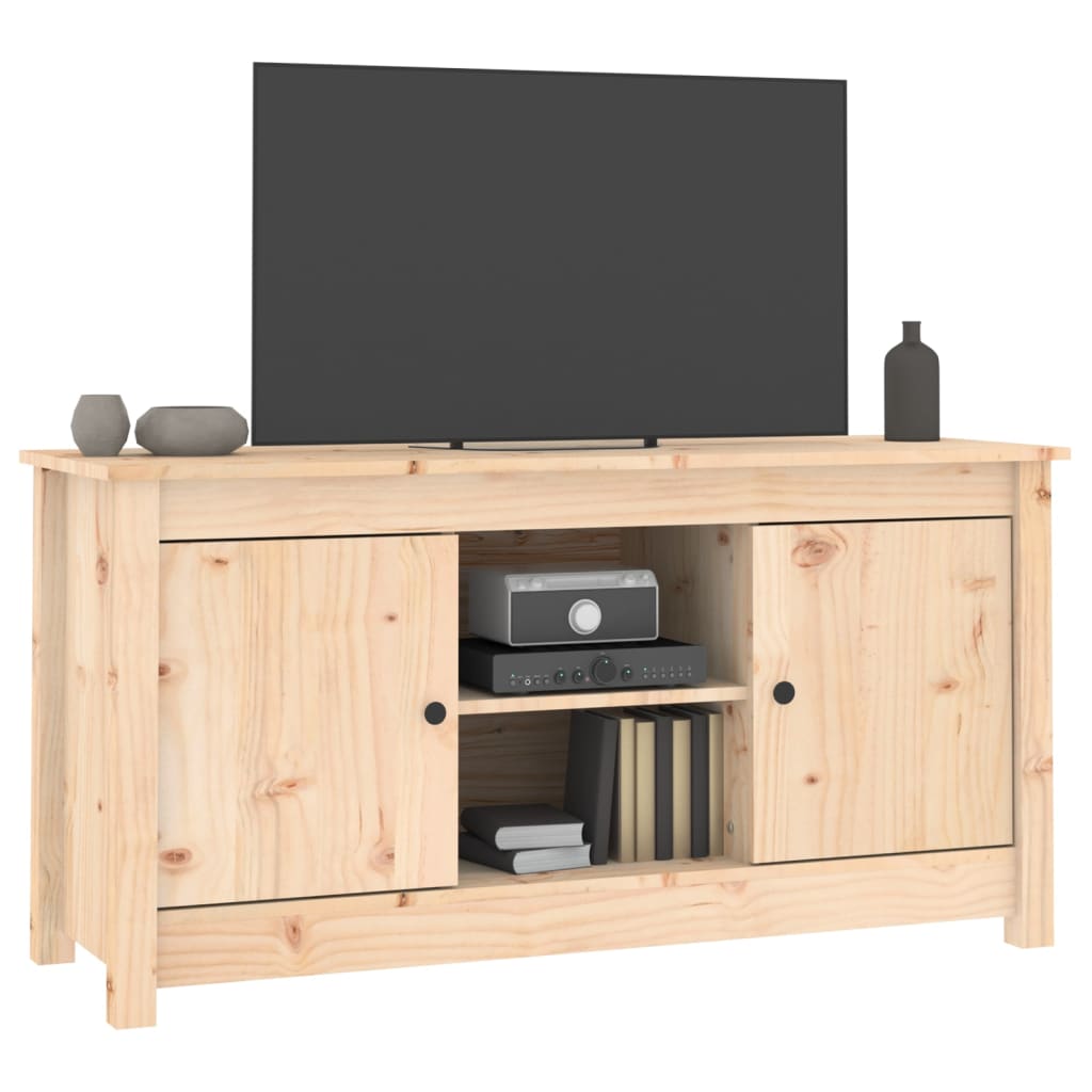 TV-taso 103x36,5x52 cm täysi mänty - Sisustajankoti.fi