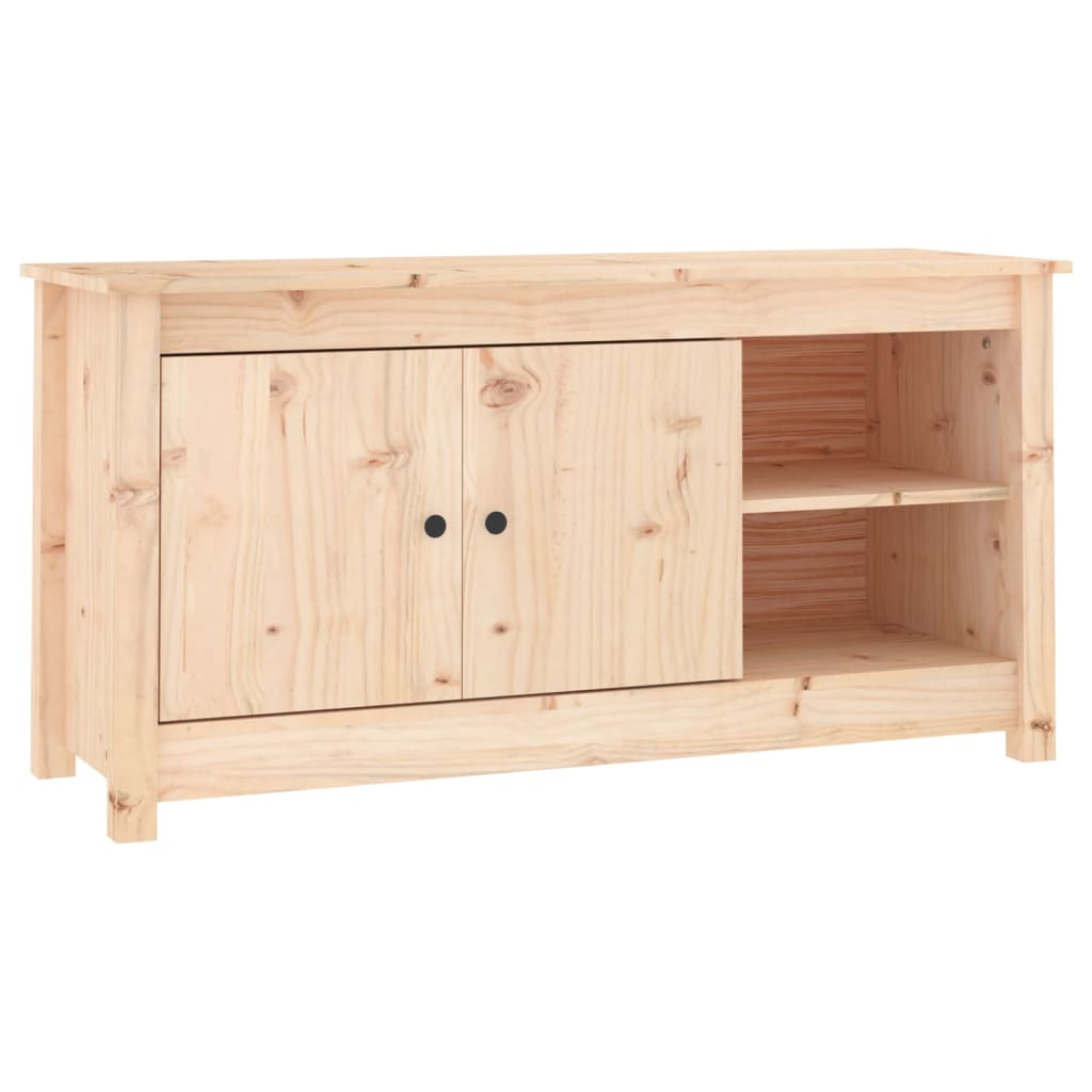 TV-taso 103x36,5x52 cm täysi mänty - Sisustajankoti.fi