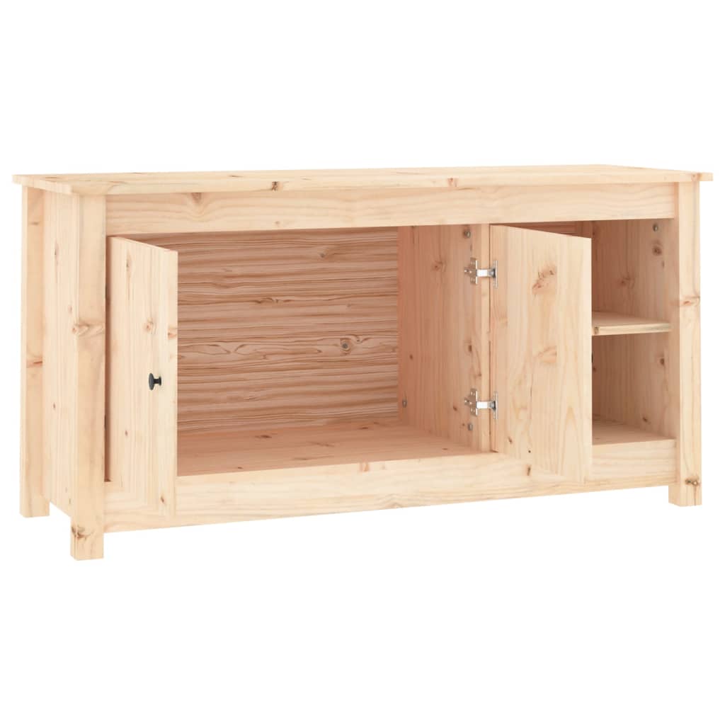 TV-taso 103x36,5x52 cm täysi mänty - Sisustajankoti.fi