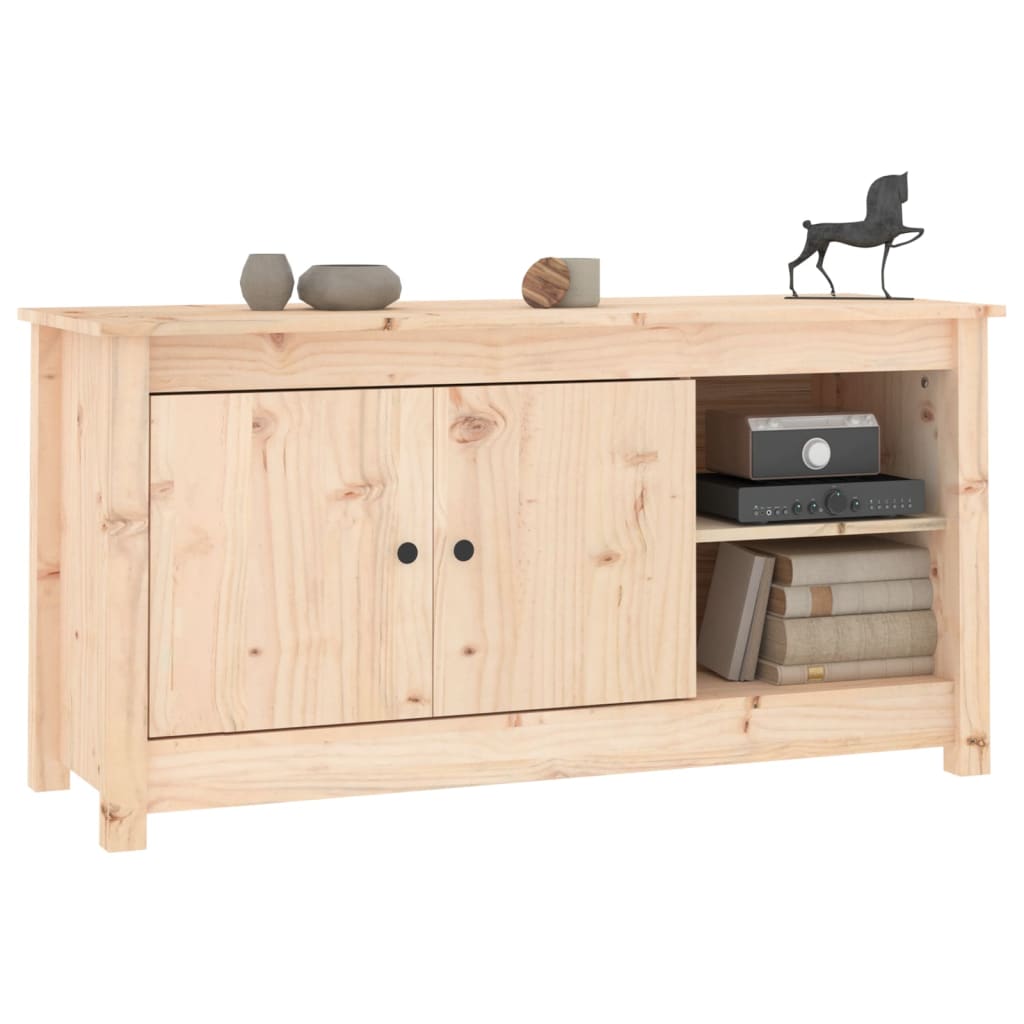 TV-taso 103x36,5x52 cm täysi mänty - Sisustajankoti.fi