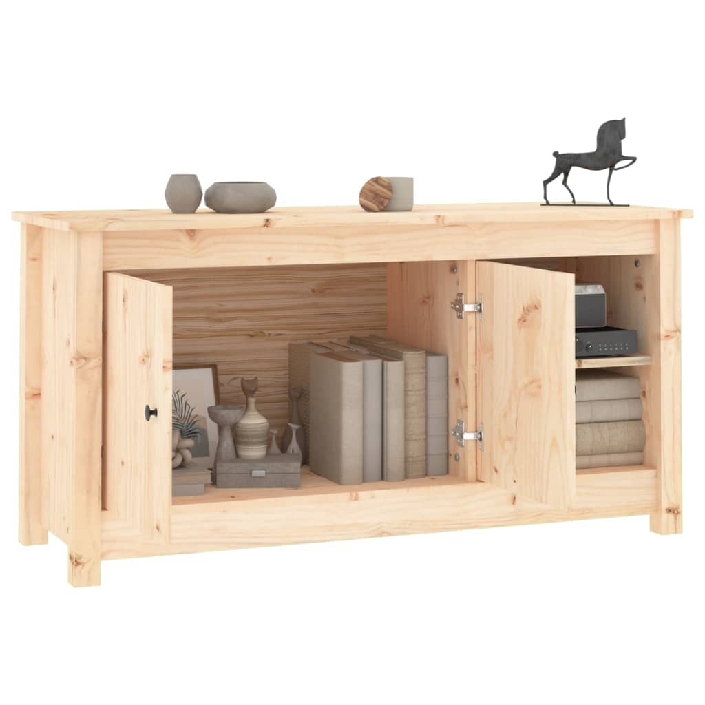 TV-taso 103x36,5x52 cm täysi mänty - Sisustajankoti.fi