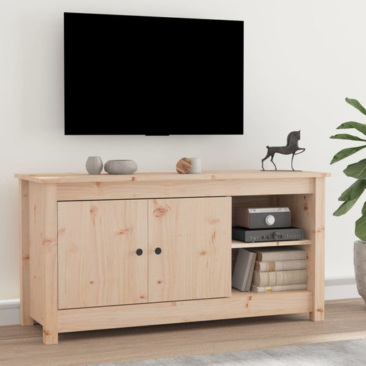 TV-taso 103x36,5x52 cm täysi mänty - Sisustajankoti.fi