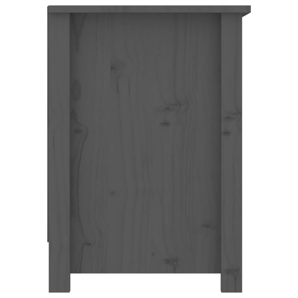 TV-taso harmaa 103x36,5x52 cm täysi mänty - Sisustajankoti.fi