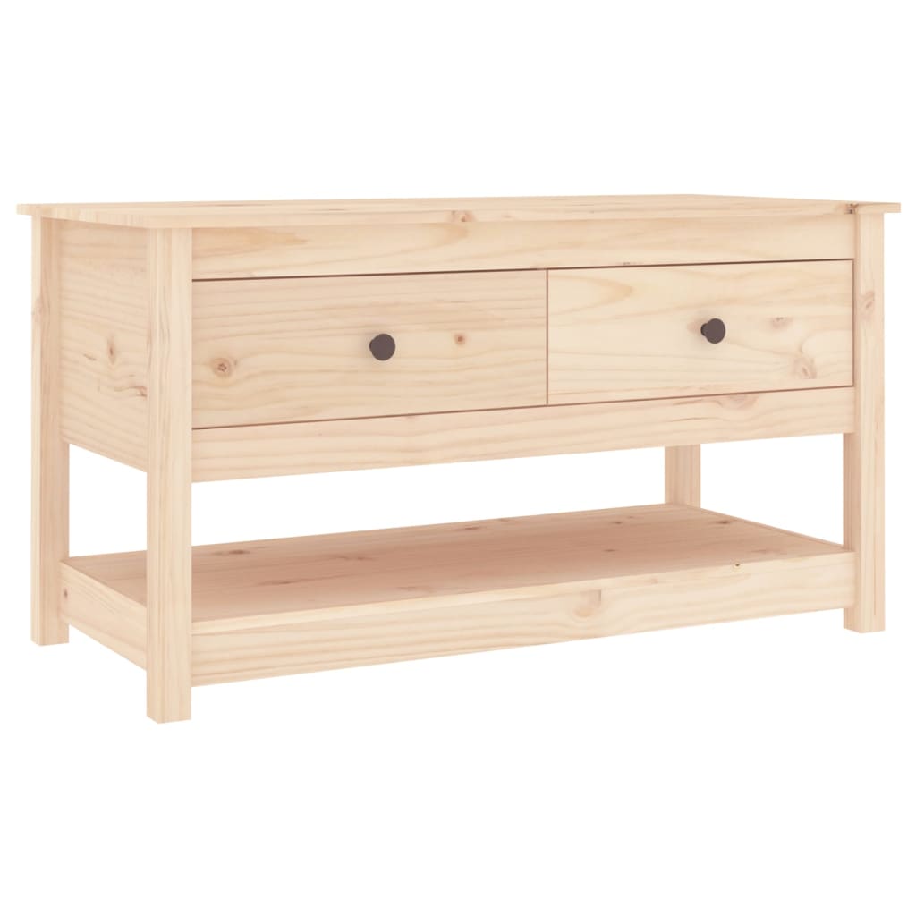 Sohvapöytä 102x49x55 cm täysi mänty - Sisustajankoti.fi