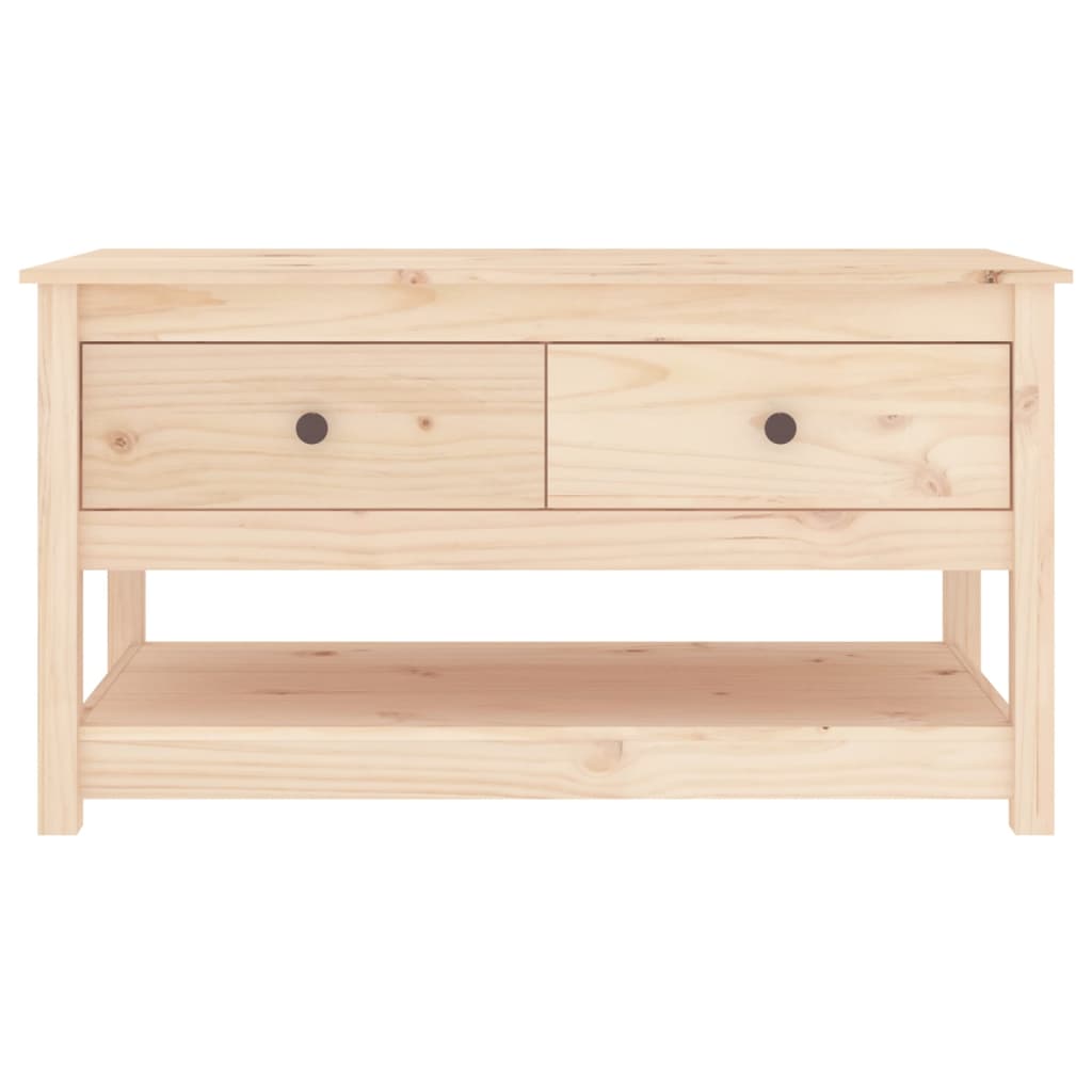 Sohvapöytä 102x49x55 cm täysi mänty - Sisustajankoti.fi