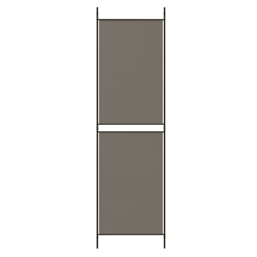5-paneelinen Tilanjakaja antrasiitti 250x200 cm kangas - Sisustajankoti.fi