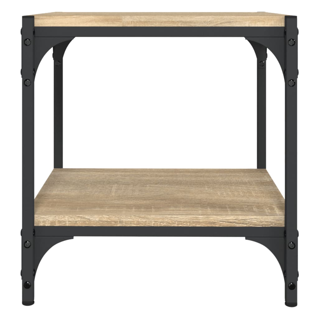 TV-taso Sonoma-tammi 40x33x41 cm tekninen puu ja teräs - Sisustajankoti.fi