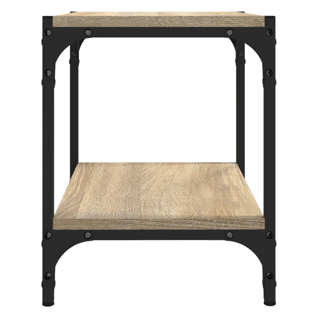 TV-taso Sonoma-tammi 40x33x41 cm tekninen puu ja teräs - Sisustajankoti.fi