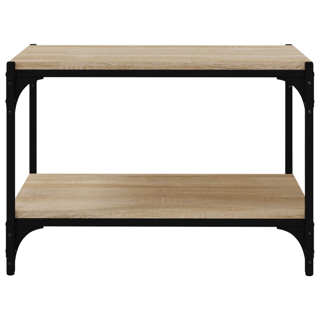 TV-taso Sonoma-tammi 60x33x41 cm tekninen puu ja teräs - Sisustajankoti.fi