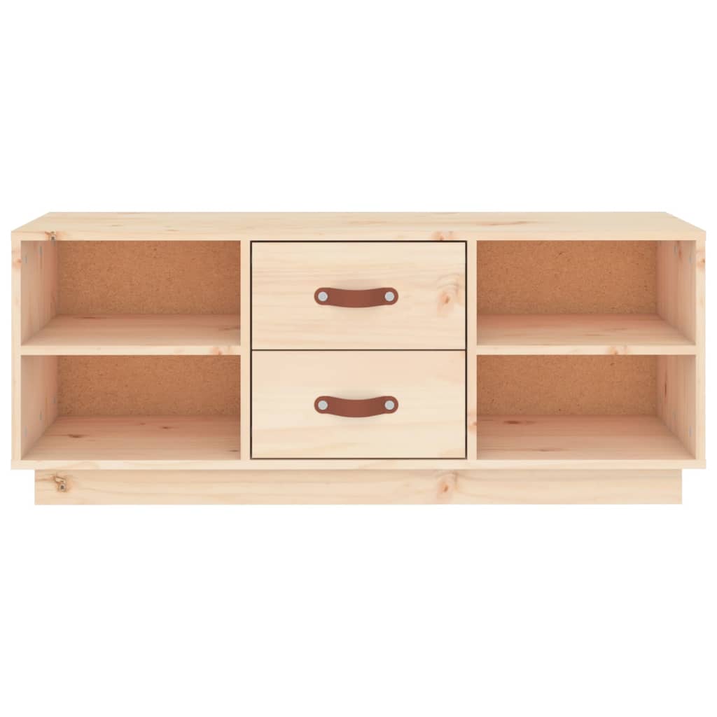 TV-taso 100x34x40 cm täysi mänty - Sisustajankoti.fi