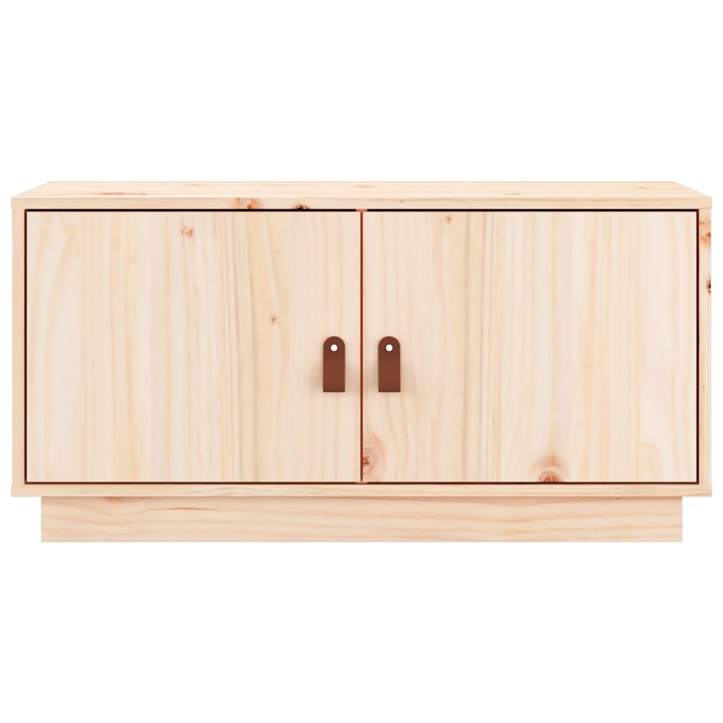TV-taso 80x34x40 cm täysi mänty - Sisustajankoti.fi