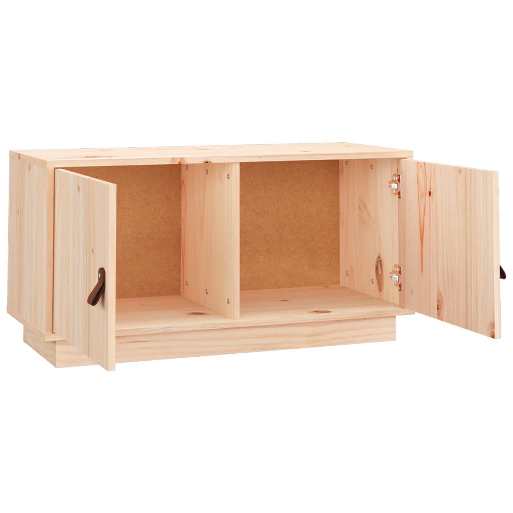 TV-taso 80x34x40 cm täysi mänty - Sisustajankoti.fi